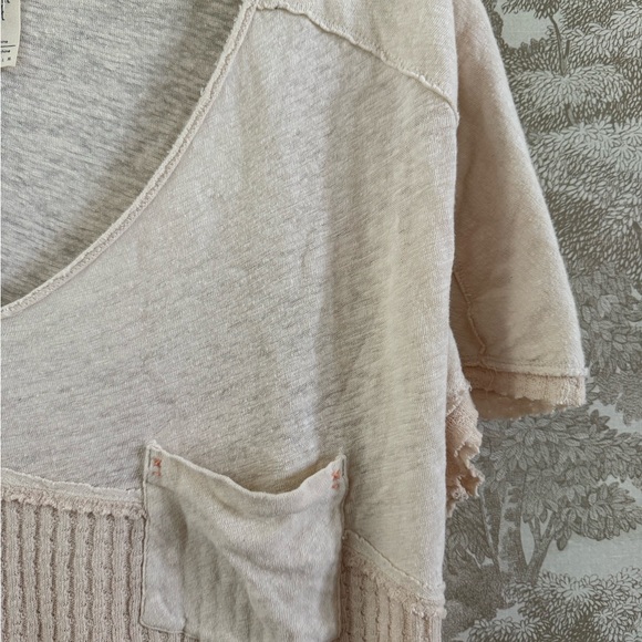 Free People sundial ombré shirt. - Picture 3 of 8